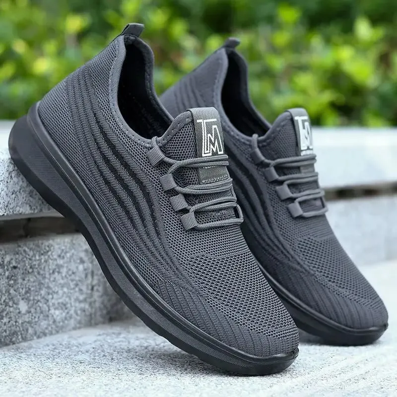 ​Men's Casual Sneakers Summer Breathable Flat Shoes Lightweight Affordable Free Shipping Shoes​