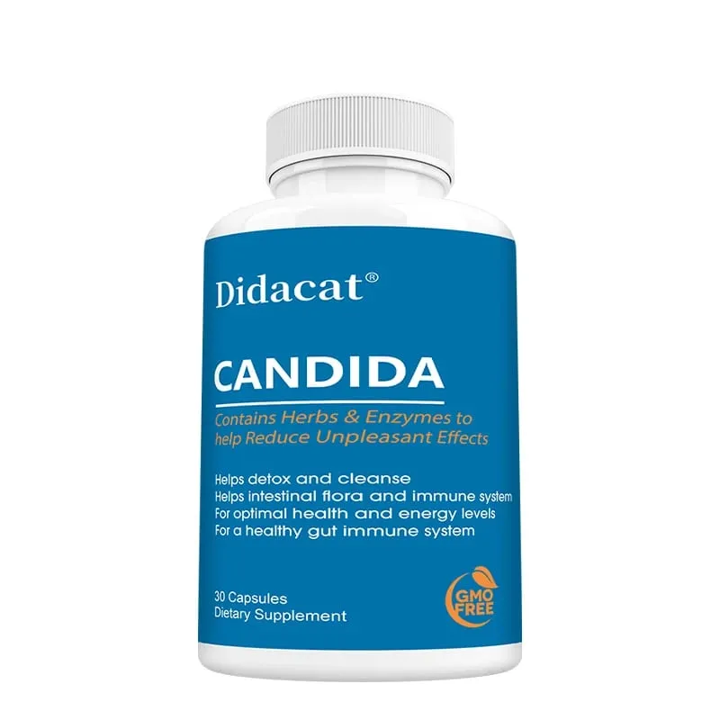 Suplementos de Candida - Contendo Ervas e Enzimas Ajudam a Desintoxicar e Limpar, Promovendo uma Flora Intestinal Saudável e Sistema Imunológico — image 9