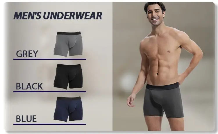 Men Panties Ultra-Absorbent Incontinence Underwear Maximum Absorbency Overnight Urinary Briefs Leak Protection Men Boxers — image 4