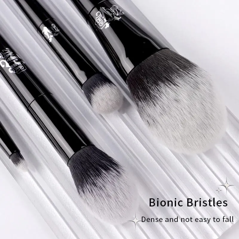 Kat Von D ensemble de pinceaux de maquillage et Kit fond de teint Blush surbrillance correcteur poudre sculptant pinceau fard à paupières marque KVD pinceau de maquillage — image 3