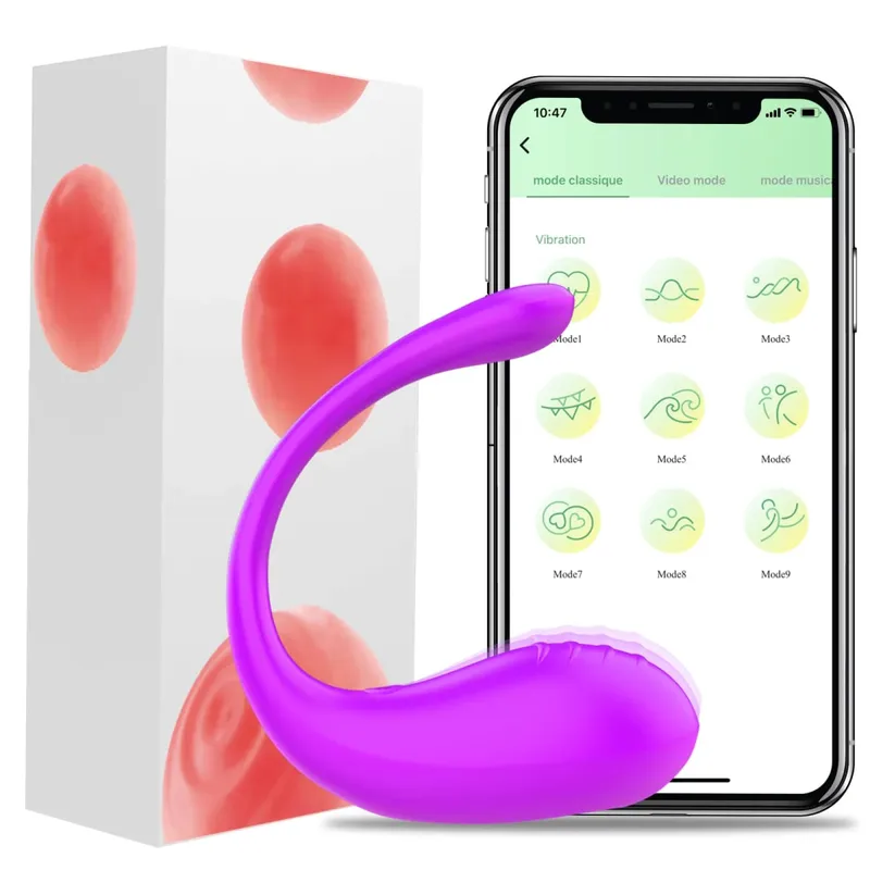 G Spot Vibrators Dálková aplikace Bluetooth Control Kalhotky Vibrační Egg Clit Anální masáž Sexuální hračky pro ženy Sexuální stimulátor — image 11