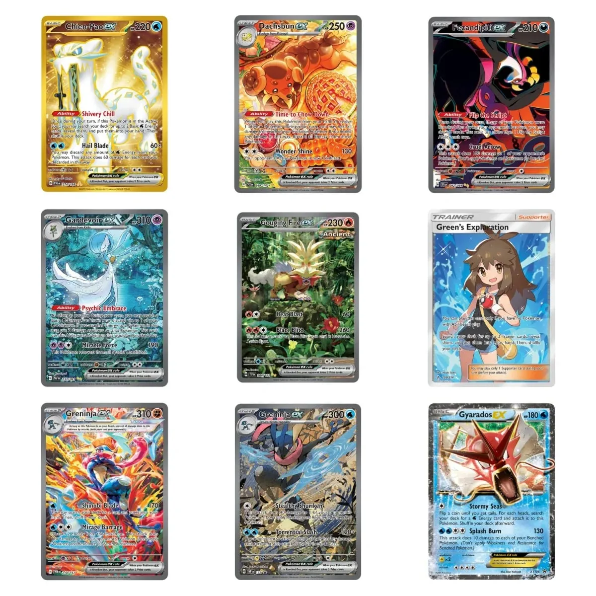 PKM Proxy EX การ์ด HolographicM Charizard-EX/ Mew/Greninja/Pikachu/Charizard/M Charizard/ex PTCG คอลเลกชันเกมการ์ดเกมของเล่น — image 4