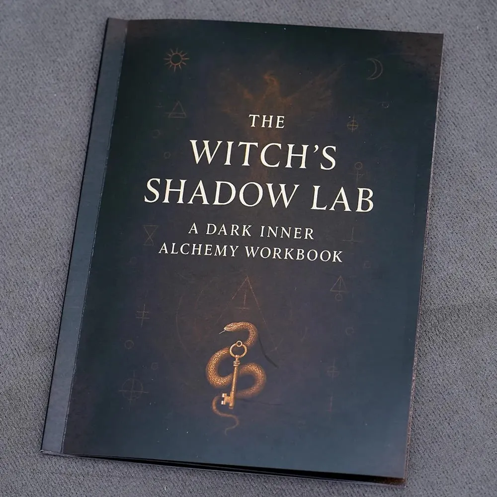 哥德式影子工作日記內部煉金術魔法書 51 頁魔法書陰影之書 Bos 日記規劃日記魔法書 44 指導