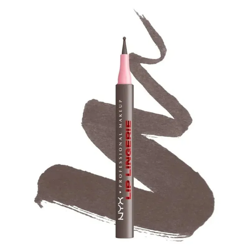 NYX Lip Oil & Latest Stain Ballpoint Felt Tip Lip liner for Precise No-bleed Nude Perfection in Twelve Shades Makeup For Woman — image 19