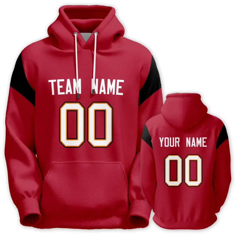 Herren-Fußball-Hoodie, personalisierbar, bedruckt, Teamname, Nummer, Sweatshirt, Spieltag, Pullover, Geschenk — image 13