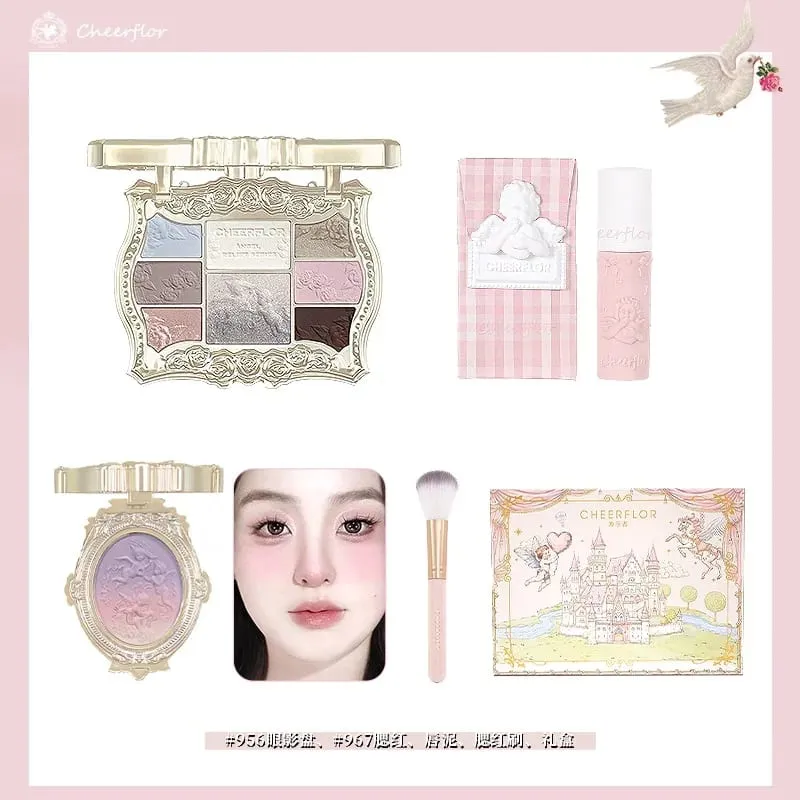 Coffret cadeau de maquillage, cosmétiques, Blush, rouge à lèvres, Palette de fard à paupières, Kit de maquillage pratique Premium, cadeau d'anniversaire pour femmes Gi — image 6
