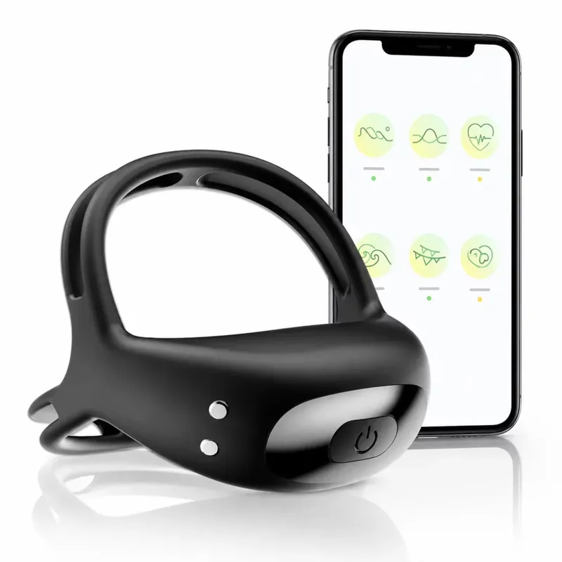 Fjernbetjening Penis Cock Ring Vibrator Klitoral Stimulation Mand Ejakulationsforsinkelse Stimulator Voksen Sexlegetøj til Mænd Par 18+ — image 10