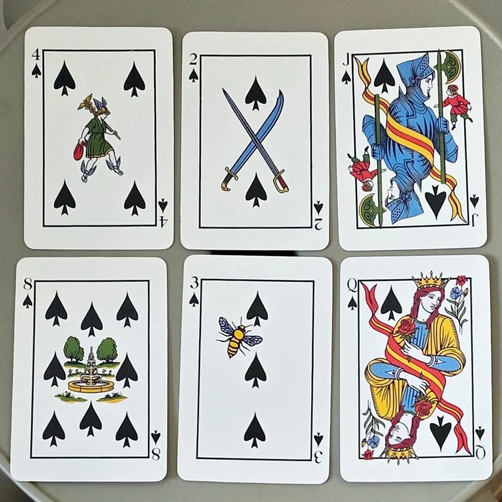 Das Spielkartendeck Vintage Art Fortune Telling & Divination Cards — image 3