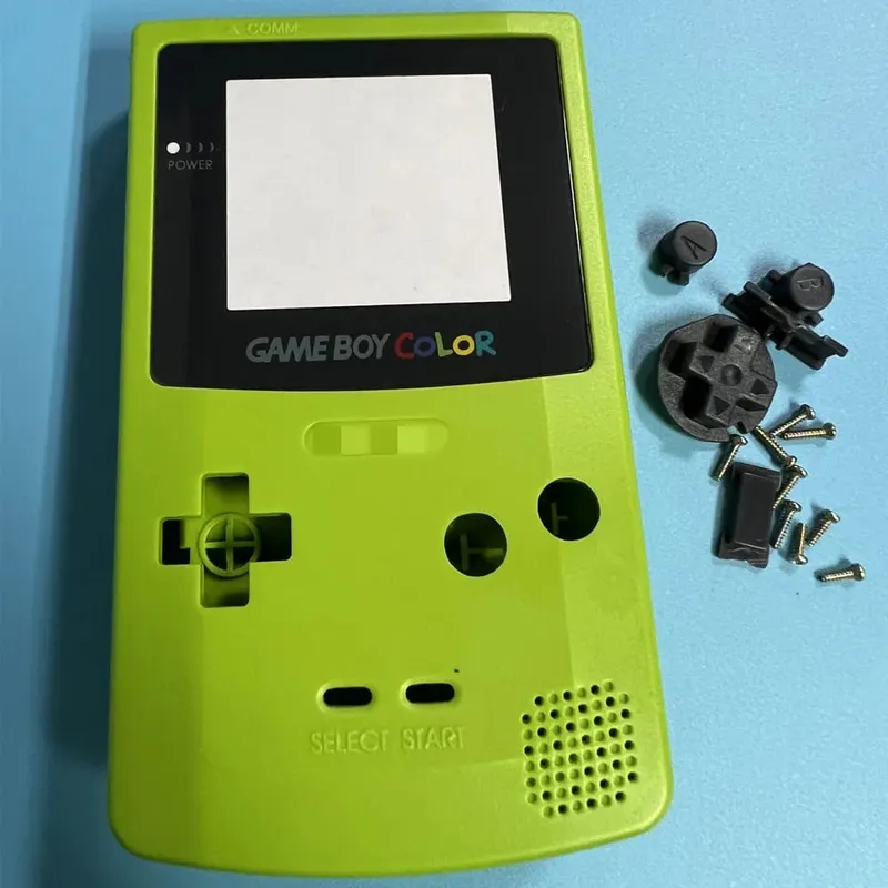 Новый цветной корпус Gameboy Gbc Shells, ограниченная серия, сменные корпуса, игровая периферия, аксессуары, светящиеся подарки на день рождения для мальчиков