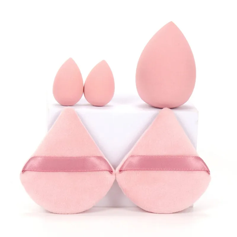 5Pcs Professional Makeup Sponge Set - Soft Gentle Multi-Purpose Tools for Perfect Foundation Powder and Blush Application — image 13