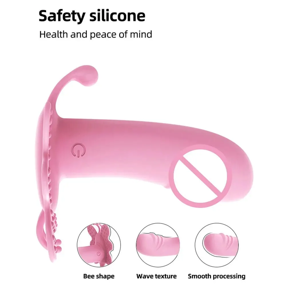 Seluar dalam boleh pakai Dildo Vibrator Kuat G Spot Kelentit Merangsang Wanita Melancap Pengurut Faraj Mainan Seks Dewasa untuk Wanita — image 5