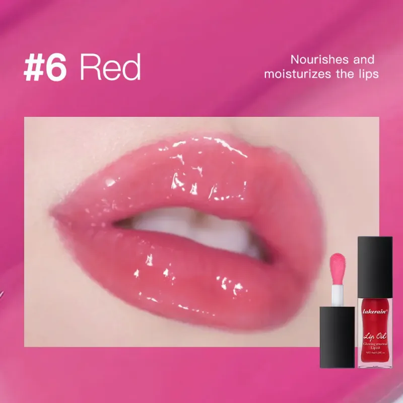 Lipgloss Mirror Lip Glaze Jelly Pout Lip Tint Long Lasting Moisturizing Shine Lipgloss Lip Makeup — image 11