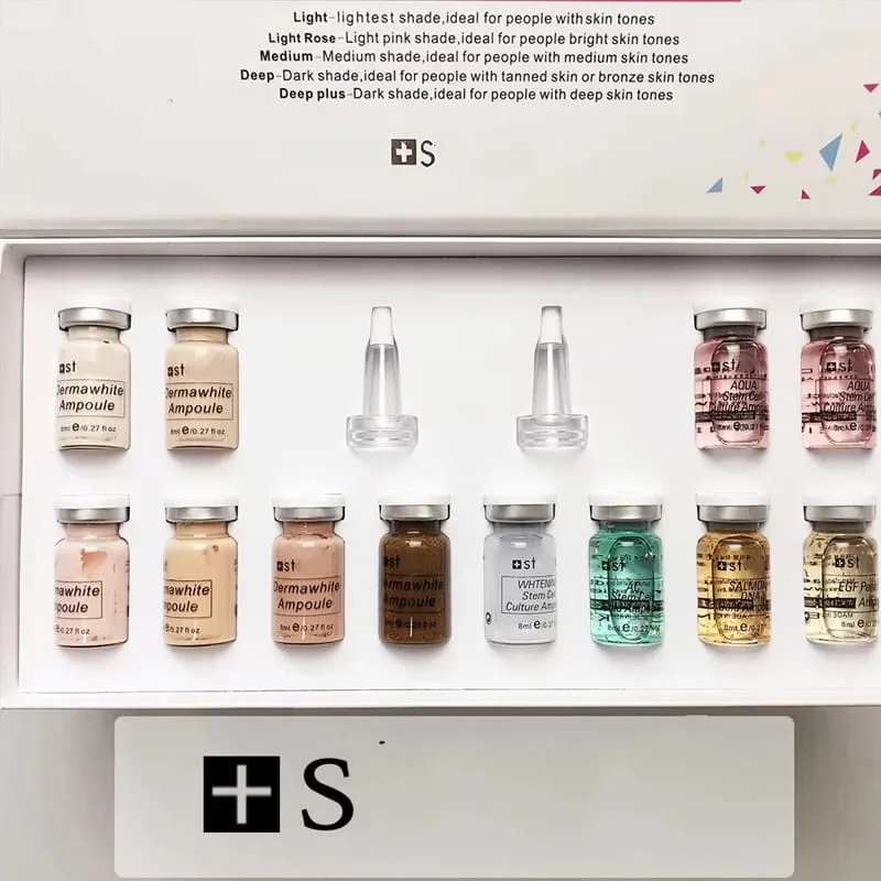 Korea 8ml Krim Pemula Kit Permulaan Krim Pelindung Matahari Niacinamide Penjagaan Kulit Muka — image 6