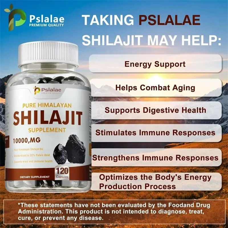 100% Shilajit-mineraalsupplement met hoge zuiverheid - Prestaties verbeteren Stress verlichten De stemming verbeteren Mannelijke maat vergroten Niet-GMO — image 3