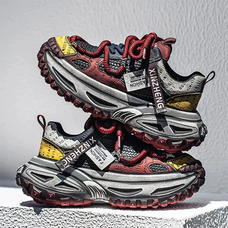Chaussures pour hommes maille respirant plate-forme baskets léger luxe haut de gamme chaussures hommes décontractées tendance confort hommes chaussures Кроссовки Мужские