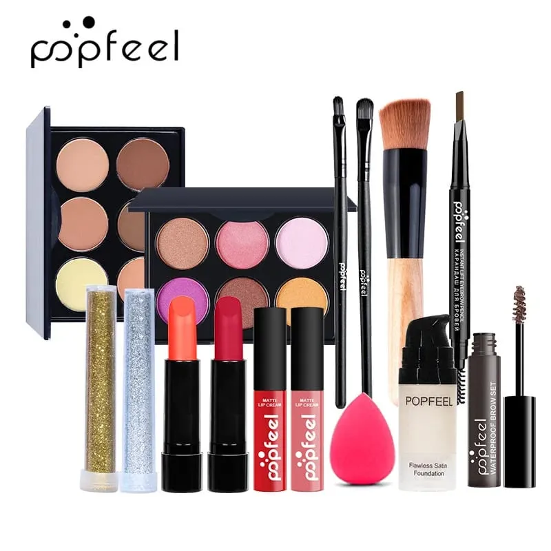 Women's All-In-One Makeup Kit Full Set - Eyebrow Eyeliner Eyeshadow Included Beauty Makeup Sets for Women — image 13