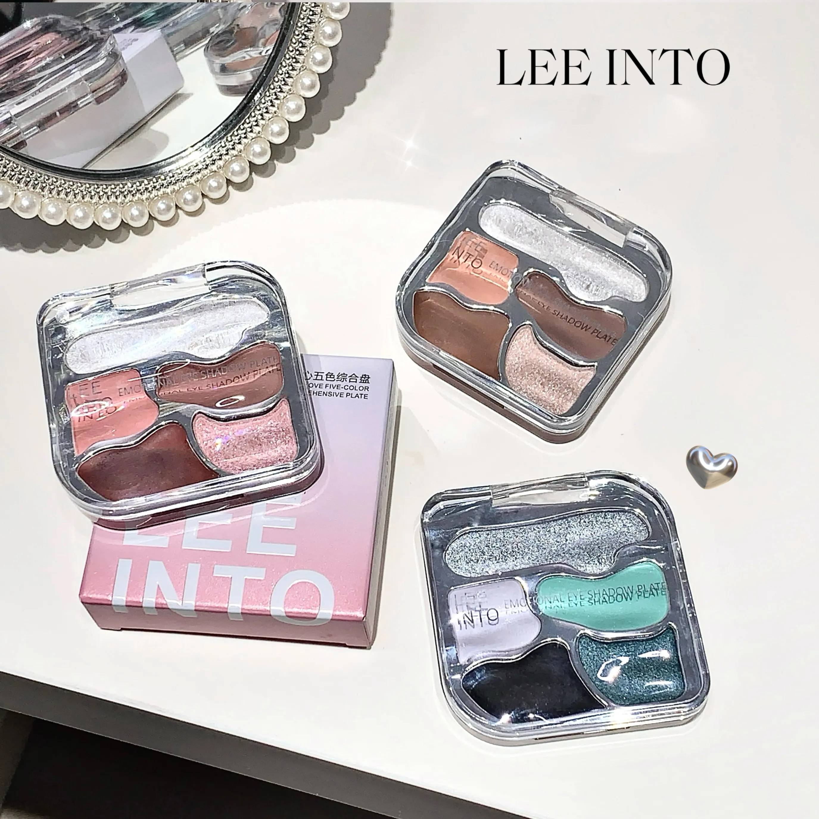 Пятицветная комплексная палитра теней для век Matte Highlight, контурирующая и развивающая цвет универсальная палитра — image 5