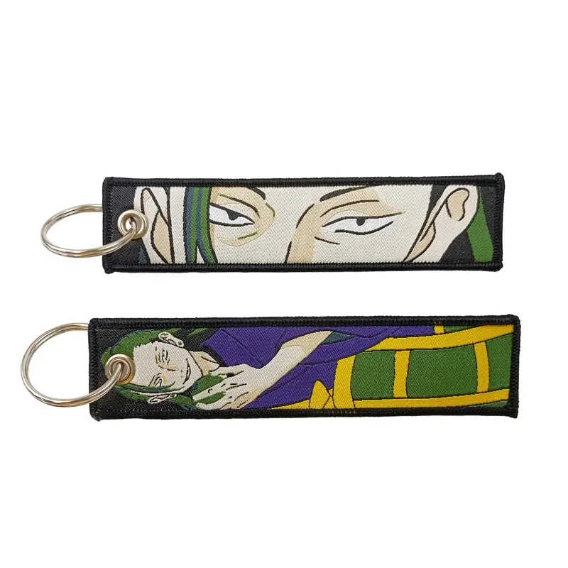 Embroidery Cool Eagle Beak Keychain Lanyard Anime Manga Series Badge Holder USB Pendant Portable Key Lanyard Accessories — image 35