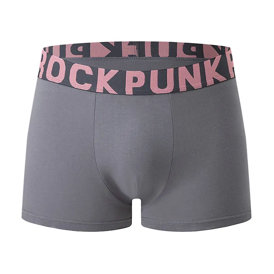 4 Piece Set Of Men's Cotton Comfortable Soft And Versatile Underwear Plus Size Casual Boxer Shorts Sports Cycling Base Shorts — image 14