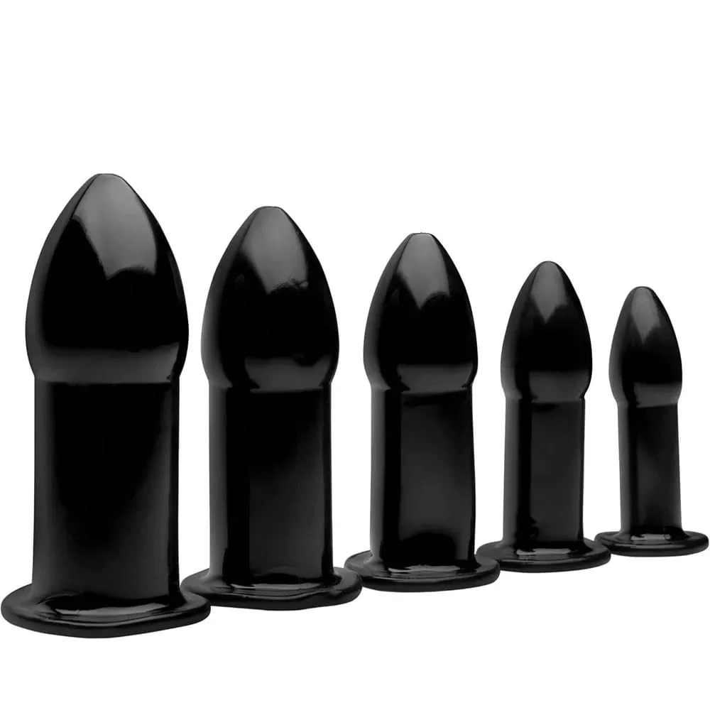 Hollow Anal Butt Plug Vaginal Dildo Speculum Peeking Vagina Expander Tunnel Anus Dilator Enema Adult Sex Toys for Women Gay Men — image 1