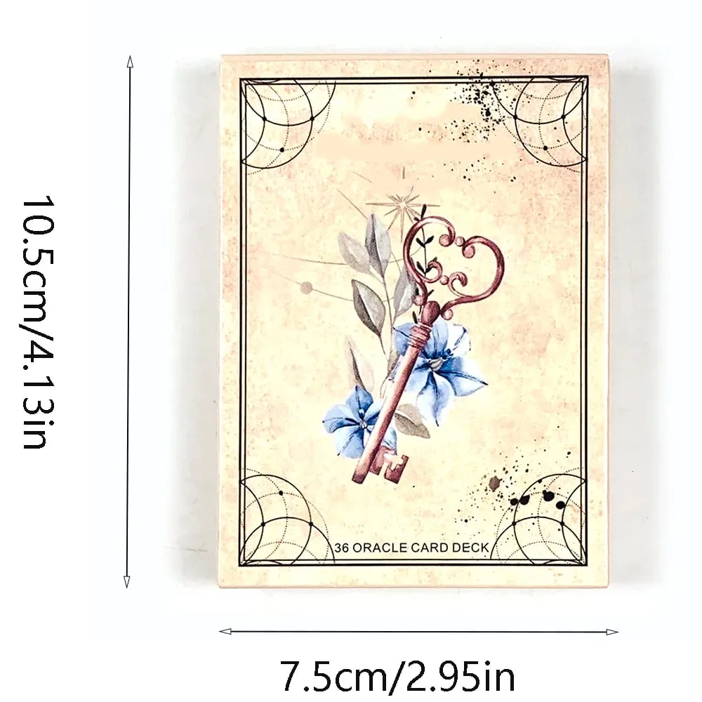 Heißverkauftes Oracle Cards-Brettspiel, englische Version, 36 Kartendeck, wunderschön illustriertes Fate Divination-Kartenspiel für die Familie — image 6