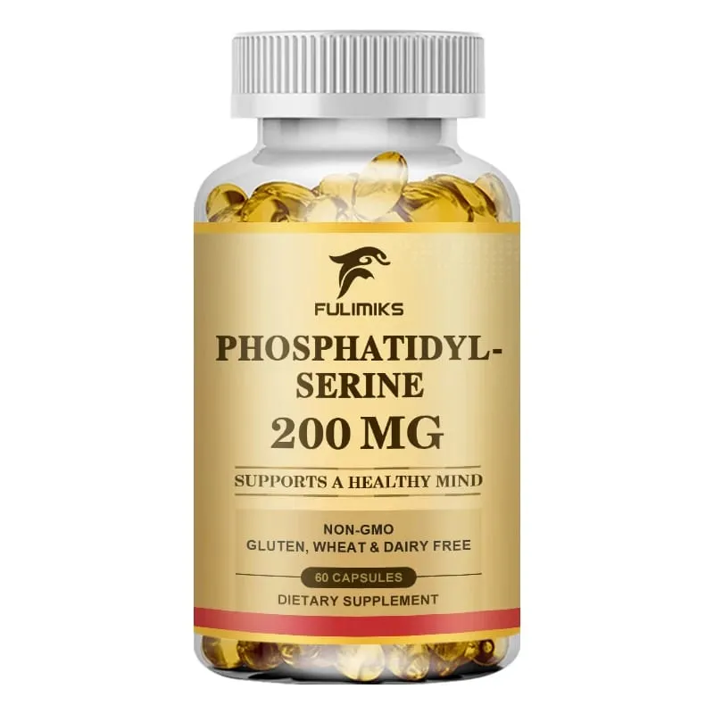 Ang Phosphatidylserine Capsules ay Pinapalakas ang Vitality ng Utak, Nagpapabuti ng Focus Memory Learning Ability at Pang-araw-araw na Cognitive Health