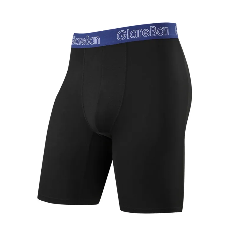 4 Pieces Mixed Colors Quick-Dry Long Leg Boxer Briefs Underpants Underwear For Home And Sports Hight Quality Male Panties Pants — image 38