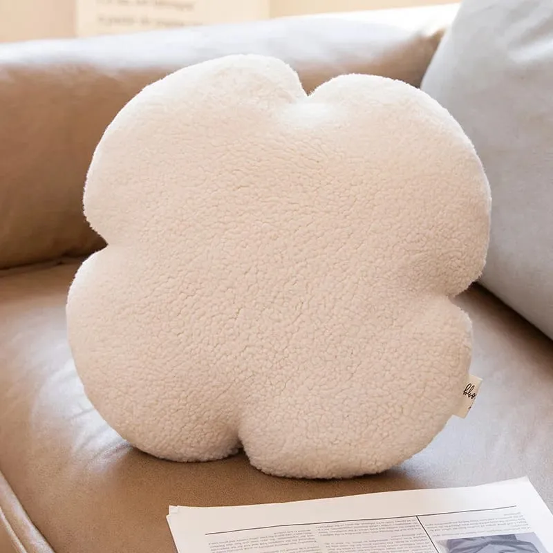 INS peluche sentire cuscino da tiro simpatico trifoglio bambola morbida casa divano decorazione cuscino cuscino giocattoli per bambini regalo di compleanno