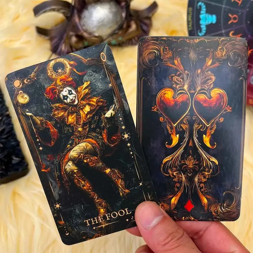 78-teiliges Magic Arcana Tarot-Deck, 13 x 8 cm, traditionelles Spiel, inneres Feuer freischalten, inklusive Papieranleitung, Kartenspiel-Set — image 5