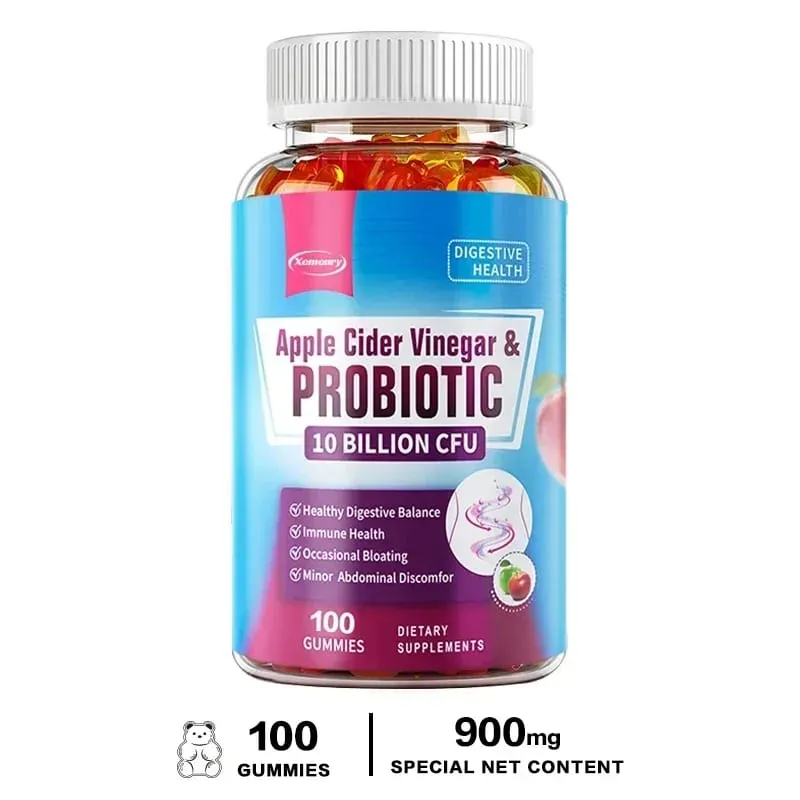 Probiotikus gumicukor - Almaecetet tartalmaz, amely segíti az emésztést, erősíti az immunitást és enyhíti a székrekedést és a puffadást — image 10