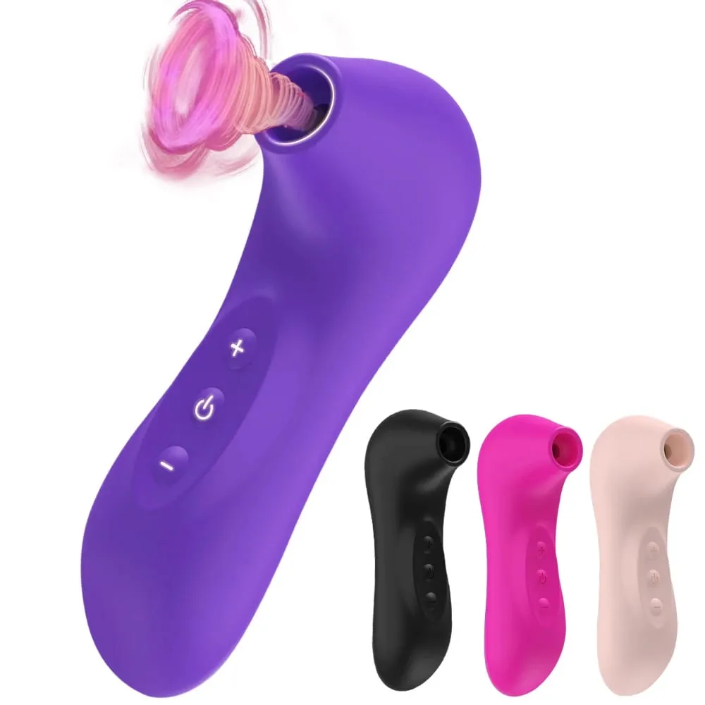 ที่มีประสิทธิภาพ Clitoral Sucker Vibrator หัวนม Clitoris Stimulator Massager 10 โหมด Oral อมควยสูญญากาศเพศของเล่นสำหรับผู้หญิง ... — image 1