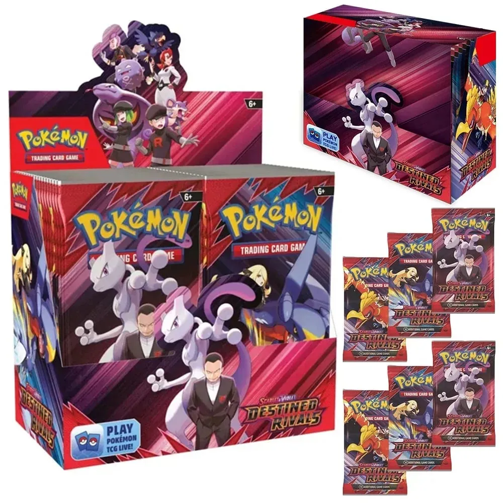 2026 360 unids/set Tarjeta de Pokémon MEGA EVOLUCIÓN pregrupo SCARLET & VIOLE 151 PHANTASMA FLAMES prismático inglés Booster Tarjeta de batalla — image 4