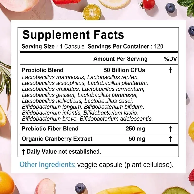 Women’s Probiotic - Improves Intestinal Health Improves Digestion and Relieves Bloating and Gas — image 2