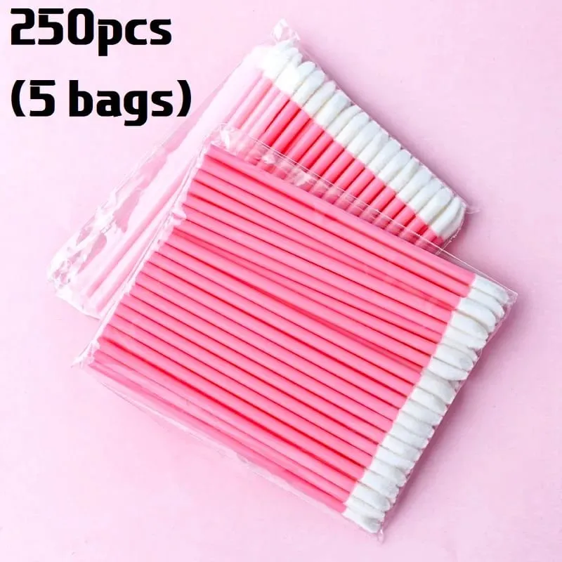 BULK 50/500/2000PCS แปรงทาปาก Professional Applicators ขายส่งลิปสติก Wands ผู้หญิง Lip GLOSS แปรง Make up TOOL อุปกรณ์เสริม — image 12
