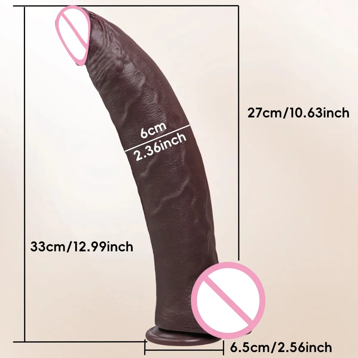 Dildi di realtà di grandi dimensioni Super lungo Butt Plug in silicone per singoli Masturbatori per uomini Donne Gay Dildo Sextoys Sex Shop 18+ — image 6