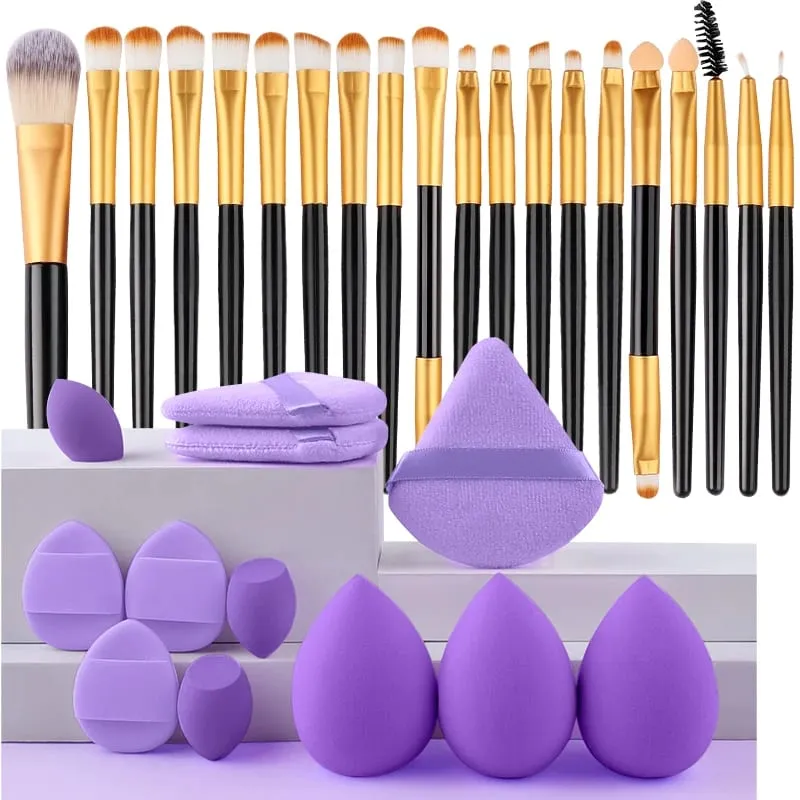 20PCS Detail Make-Up Pinsel Kit Weiche Borsten Concealer Eyeliner Pinsel Lidschatten Shader Pinsel Gesichts Kosmetische Schönheit Werkzeuge — image 15