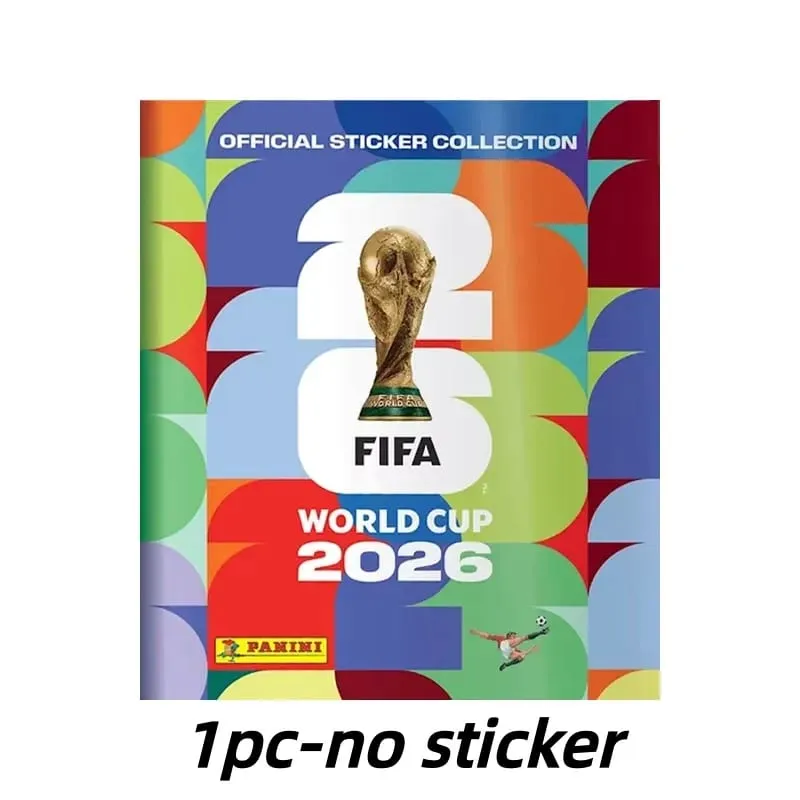 Panini Boîte de collection d'autocollants officiels de la Coupe du Monde de la FIFA 2026 – Boîte complète sous licence avec album d'autocollants Joueur de football authentique — image 8