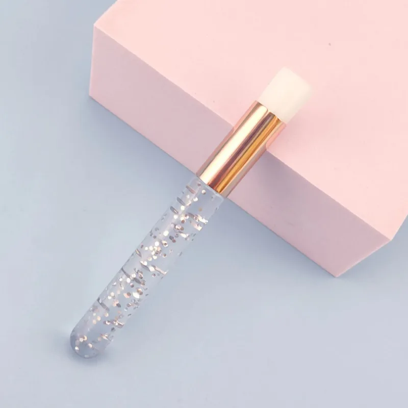 Neue Kristall Wimpern Reinigung Pinsel Augenbraue Gesicht Reinigung Nase Mitesser Tiefen Waschen Lash Shampoo Pinsel Schönheit Make-Up-Tool