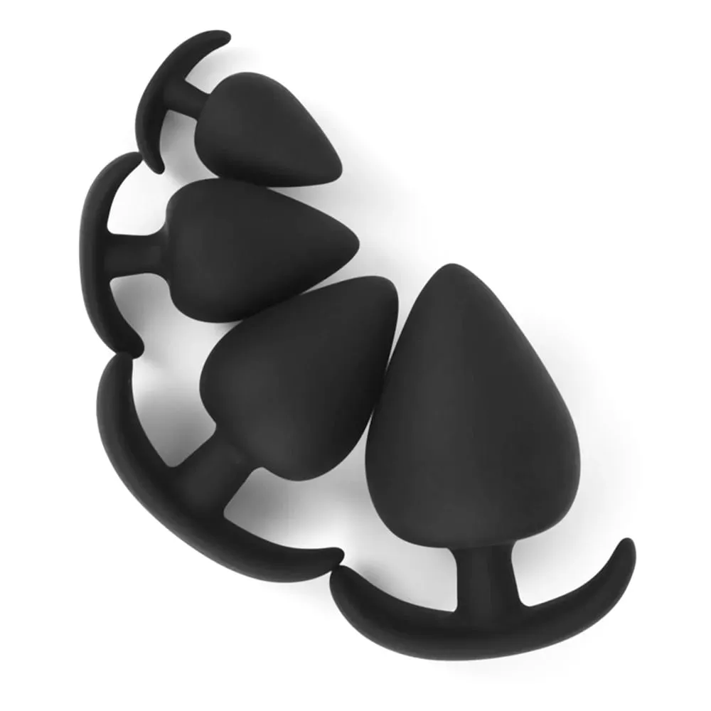 Silikon Anker Anal Plug Anal Training Klitoris Massager Butt Plug Anal Expansion Erwachsene Erotische Sex Spielzeug Für Männer Frauen Paare — image 1