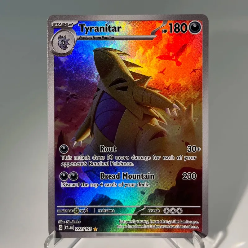 Paldea Evolved การ์ด PKM PTCG4-C GX Rainbow Magikarp Raichu Tyranitar Iono คอลเลกชันที่หายาก Battle ของเล่นของขวัญสำหรับงานอดิเรก — image 18