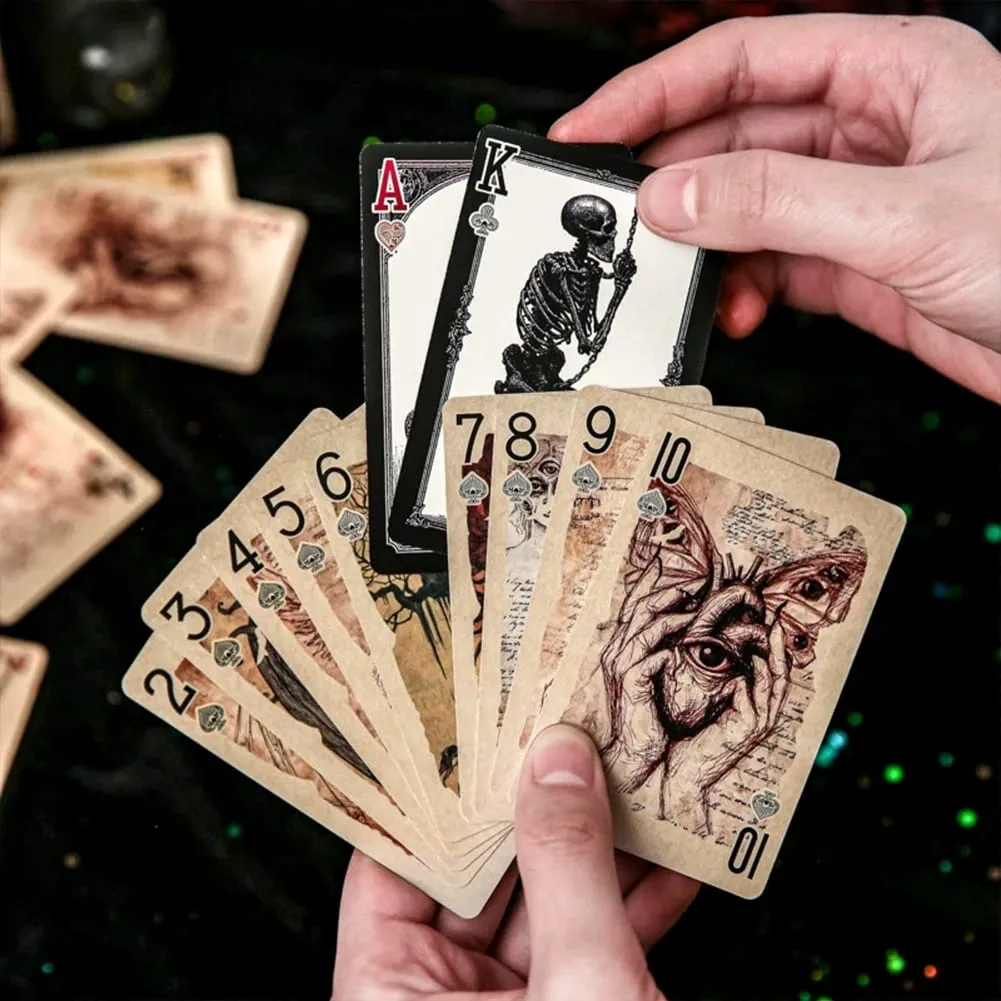 Für Cthulhu Mythos Spielkarten, hochwertige illustrierte Monsterkarten für Treffen mit Freunden, Brettspielkarten, Pokerkarten — image 3
