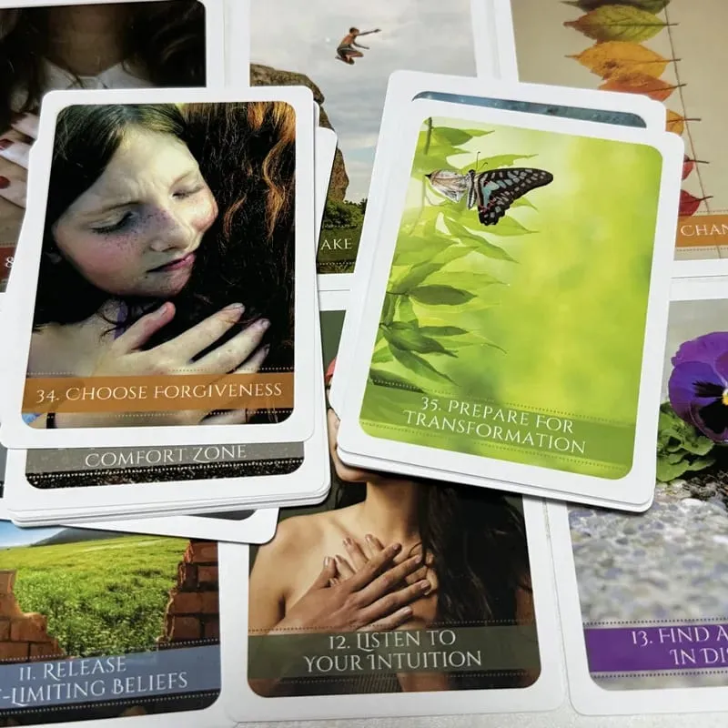 Demandez à vos cartes de message d'âme 48 messages Oracle Deck de l'univers | Cartes de message du soi supérieur — image 3