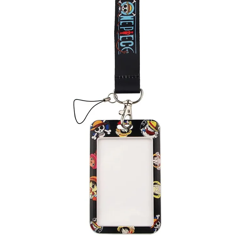 Pemegang Tauliah Rantai Kunci Lanyard Leher Untuk Pemegang Kad Kredit Pas Kad Akses Aksesori Anime Cosplay — image 6