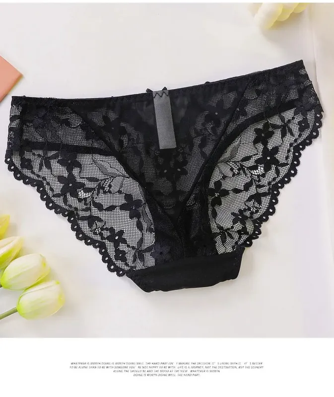 Dames zachte beugel-kant push-up bh-set Effen bloemmotief bralette Comfort vrouwelijke lingerieset Geschikt voor A/B/C-cup — image 8