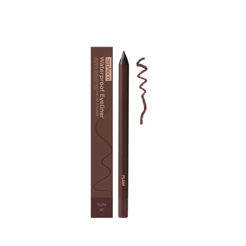 Waterproof Eyeliner Brown Smooth Matte Eye Liner Long Lasting Non Smudging High Pigmented Eyebrow Pencil Punk Eye Makeup — image 10