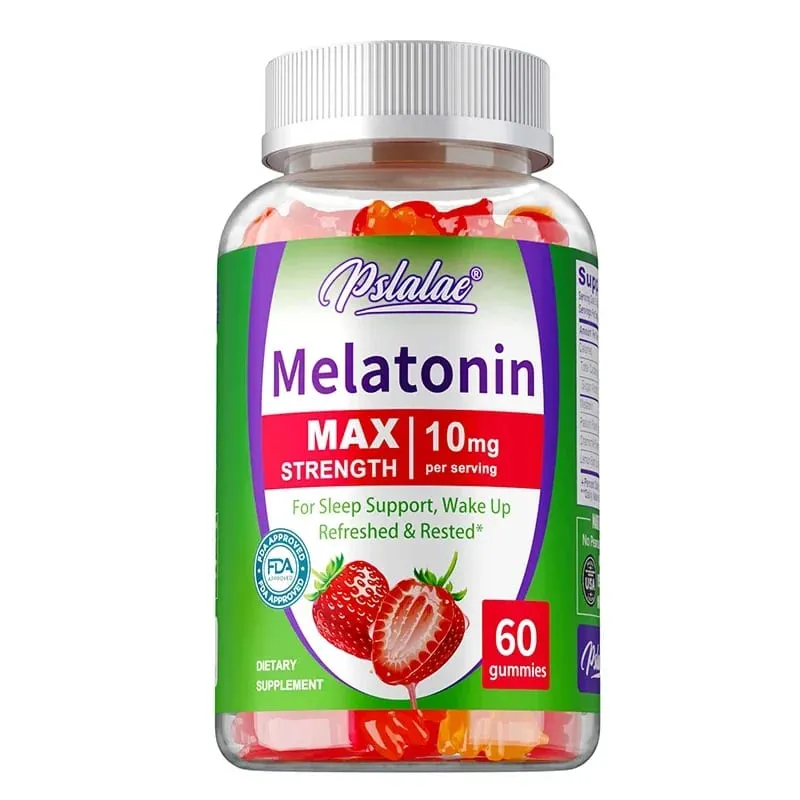 Melatonin Gummy - Aids Sleep Improves Insomnia Regulates Biological Clock Improves Immunity Adult Health Products — image 7
