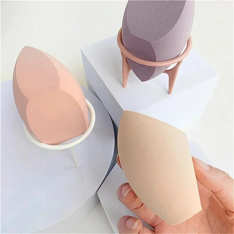Store størrelse makeup svamp våd og tør dobbelt brug blød makeup foundation svamp pust pulver creme glat pust Make up værktøj tilbehør — image 3