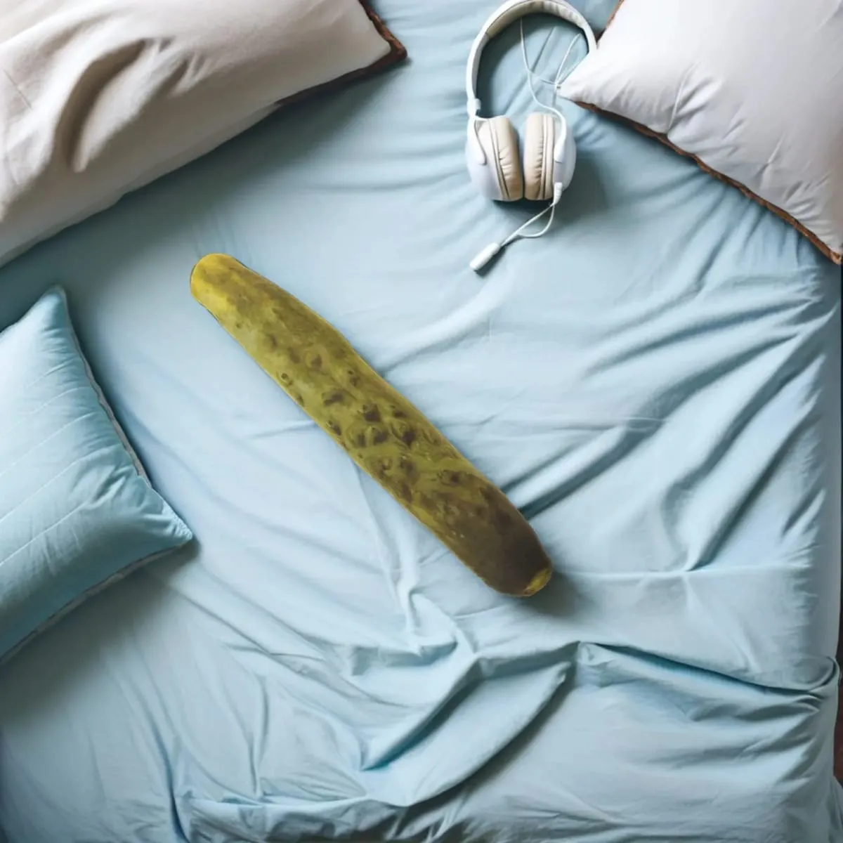 2 pezzi cetriolo sottaceto morbido cuscino cuscino alimentare per cartoni animati arredamento creativo cuscini di supporto per la schiena lombare zucca gialla farcita divertente — image 6