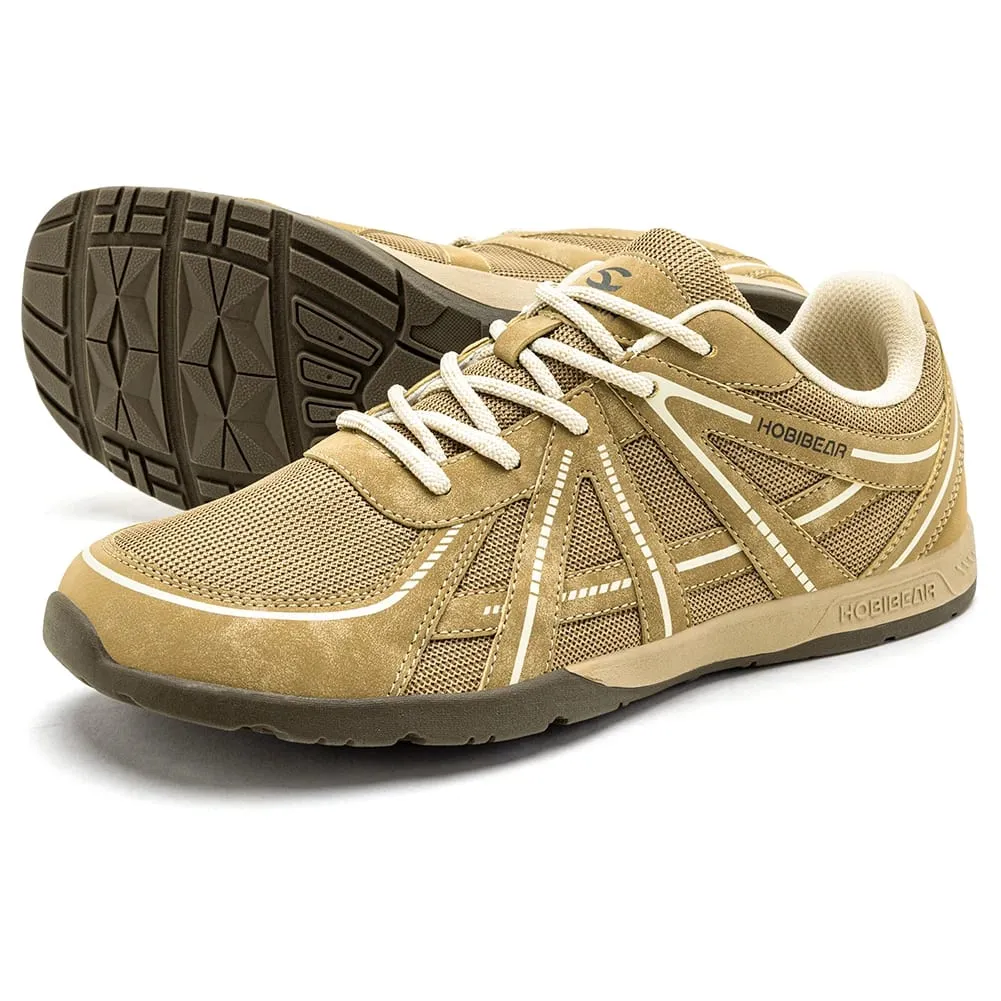 Wide Toe Box Walking Shoes Unisex Barefoot Cross Training Sneakers Classic Retro Lace-Up Running Shoes — image 3