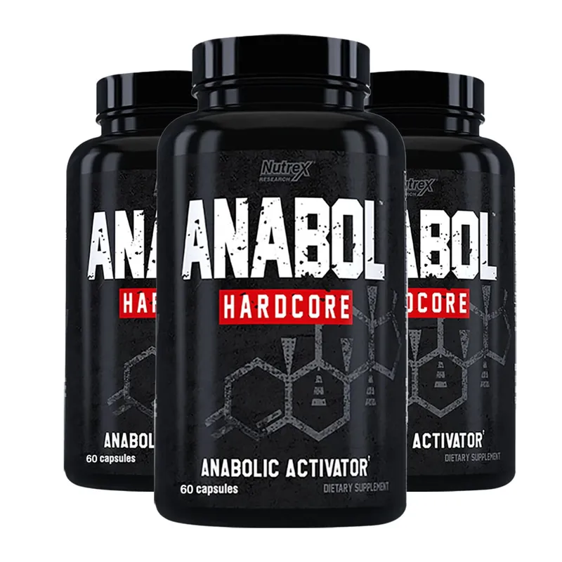 Anabol Hardcore - Muscle Supplement Dietary Capsules Lean Muscles Strength Growth Repair Recovery 6-Keto-Diosgenin Acetate — image 10